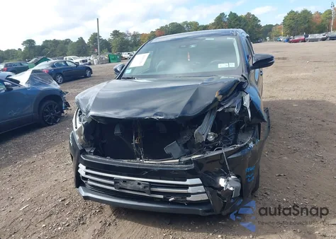 2017 Toyota Highlander Le from USA, damaged, VIN 5TDBZRFH8HS407296